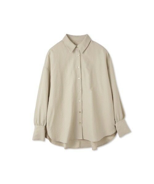 ketty / ケティ シャツ・ブラウス | サテンピーチバックギャザーブラウス≪手洗い可能≫ | 詳細11