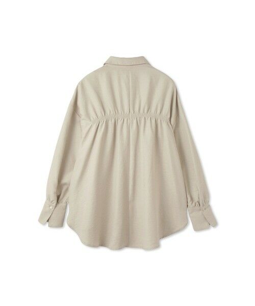 ketty / ケティ シャツ・ブラウス | サテンピーチバックギャザーブラウス≪手洗い可能≫ | 詳細12