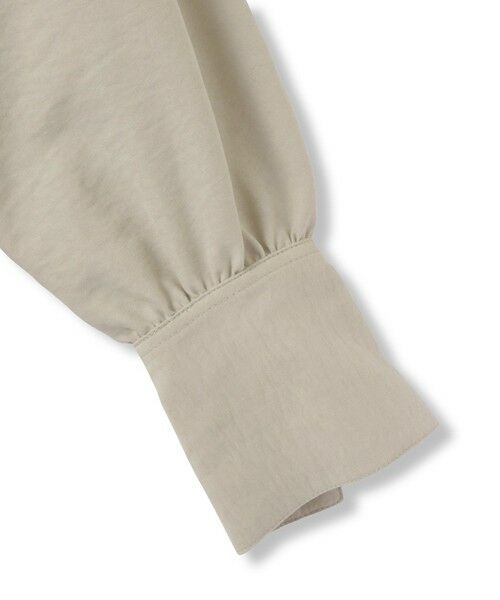 ketty / ケティ シャツ・ブラウス | サテンピーチバックギャザーブラウス≪手洗い可能≫ | 詳細15