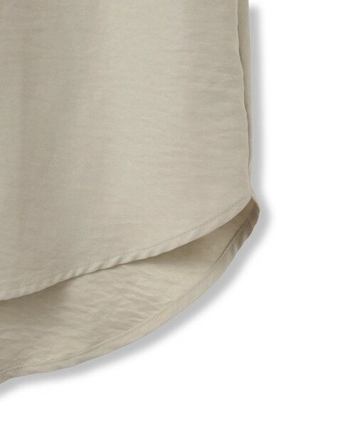 ketty / ケティ シャツ・ブラウス | サテンピーチバックギャザーブラウス≪手洗い可能≫ | 詳細16