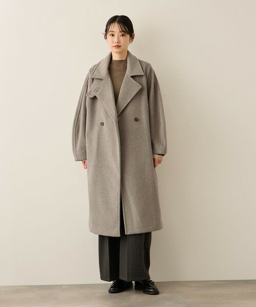 ketty / ケティ ダッフルコート | ニットビーバー2WAYカラーコート | 詳細1