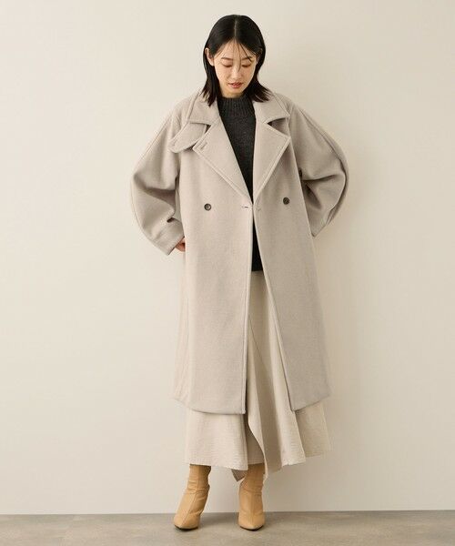 ketty / ケティ ダッフルコート | ニットビーバー2WAYカラーコート | 詳細4