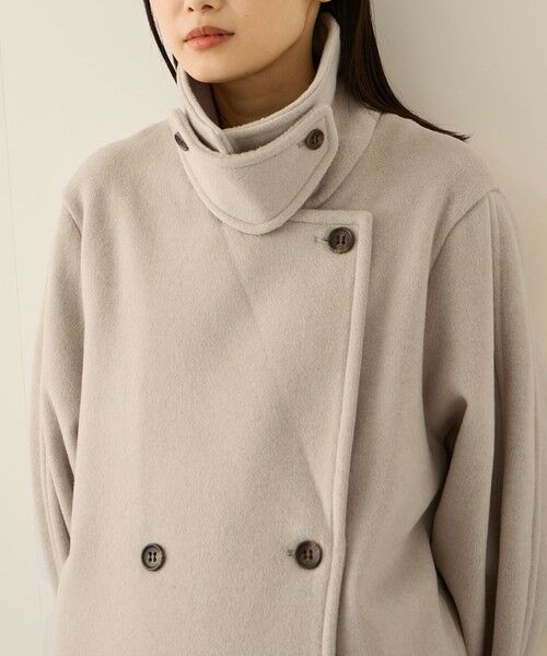 ketty / ケティ ダッフルコート | ニットビーバー2WAYカラーコート | 詳細8