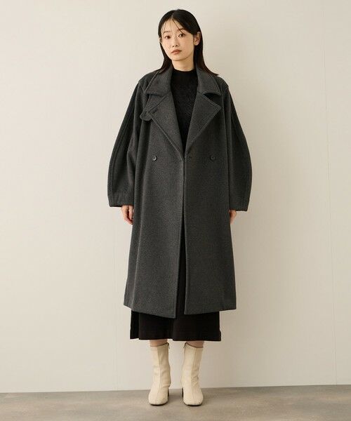 ketty / ケティ ダッフルコート | ニットビーバー2WAYカラーコート | 詳細19