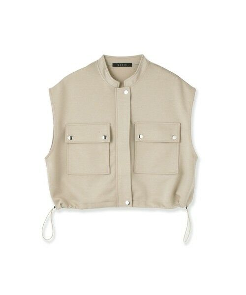 ketty / ケティ ロング・マキシ丈ワンピース | 【SET】ダンボールニットベスト×スカート2ピース | 詳細5