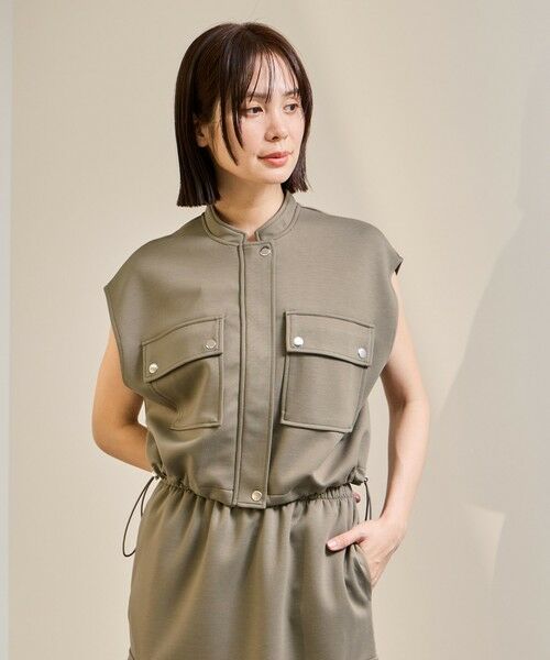 ketty / ケティ ロング・マキシ丈ワンピース | 【SET】ダンボールニットベスト×スカート2ピース | 詳細18