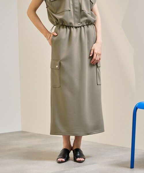 ketty / ケティ ロング・マキシ丈ワンピース | 【SET】ダンボールニットベスト×スカート2ピース | 詳細22