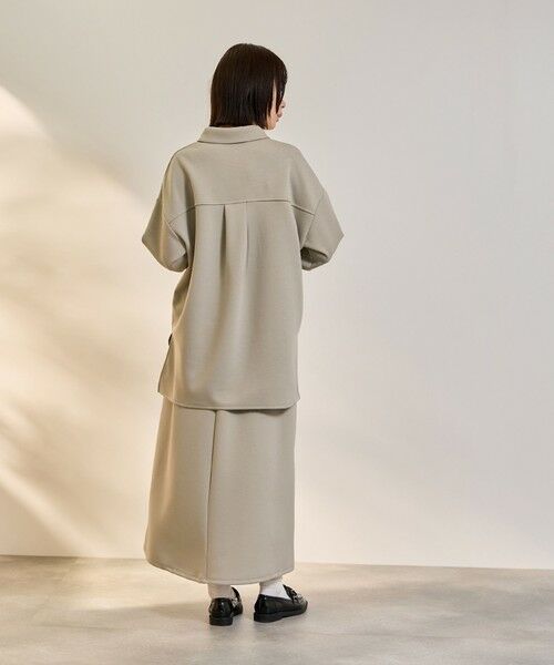 ketty / ケティ ロング・マキシ丈ワンピース | 【SET】ダンボールニットスキッパートップ×スカート2ピース | 詳細3