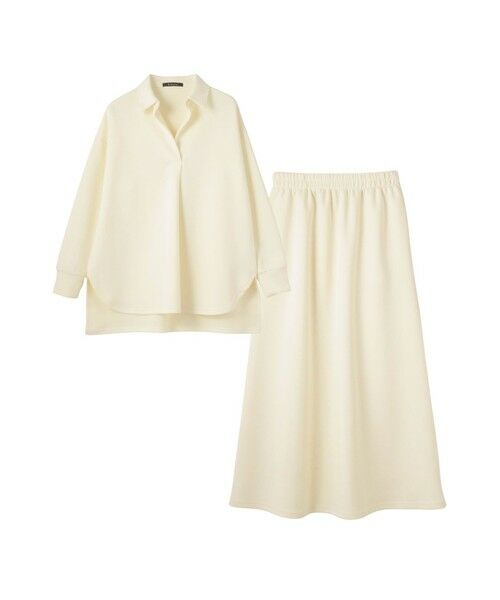 ketty / ケティ ロング・マキシ丈ワンピース | 【SET】ダンボールニットスキッパートップ×スカート2ピース | 詳細18