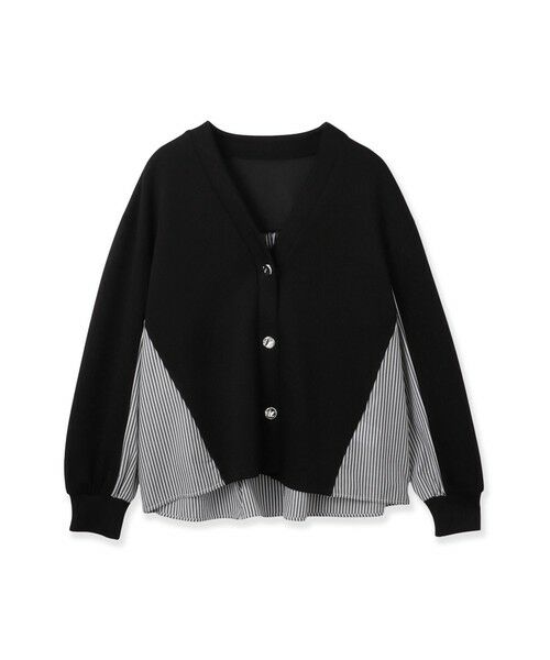 ketty / ケティ カーディガン・ボレロ | ダンボールバックストライプカーディガン | 詳細4