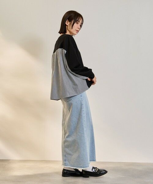 ketty / ケティ カーディガン・ボレロ | ダンボールバックストライプカーディガン | 詳細3