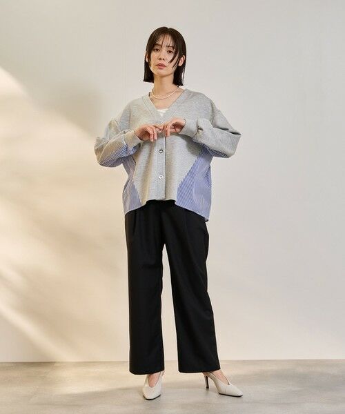 ketty / ケティ カーディガン・ボレロ | ダンボールバックストライプカーディガン | 詳細9