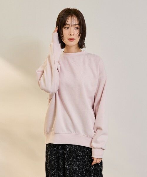 ketty / ケティ カットソー | オーバーサイズダブルフェイスプルオーバー | 詳細5