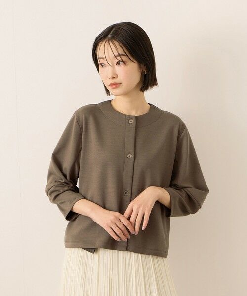 ketty / ケティ カーディガン・ボレロ | 【ふんわり、きちんと。】ライトダンボールカーディガン | 詳細9