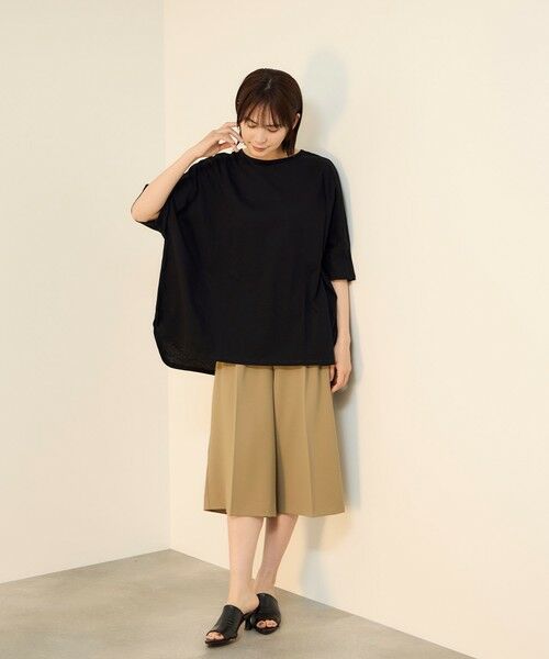 ketty / ケティ カットソー | 【機能するミニマル服】ポンチョTシャツ | 詳細12