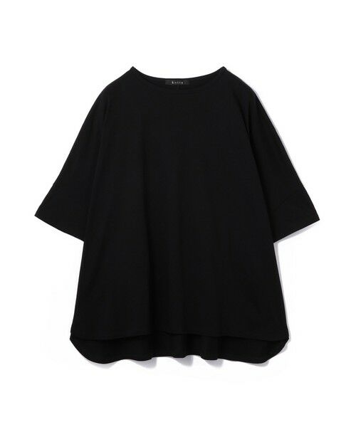 ketty / ケティ カットソー | 【機能するミニマル服】ポンチョTシャツ | 詳細14