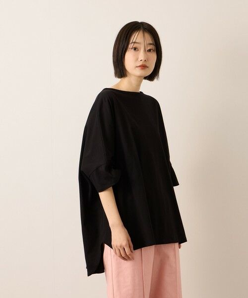 ketty / ケティ カットソー | 【機能するミニマル服】ポンチョTシャツ | 詳細9