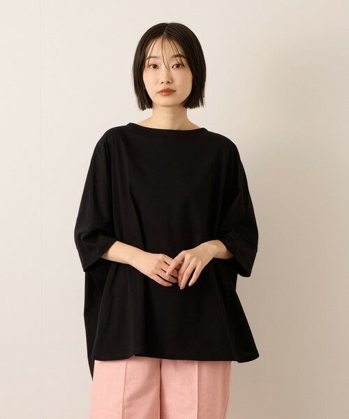 ketty / ケティ カットソー | 【機能するミニマル服】ポンチョTシャツ | 詳細10