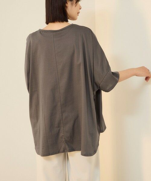 ketty / ケティ カットソー | 【機能するミニマル服】ポンチョTシャツ | 詳細17