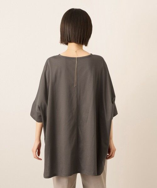 ketty / ケティ カットソー | 【機能するミニマル服】ポンチョTシャツ | 詳細20