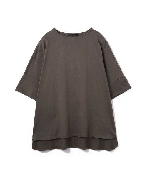 ketty / ケティ カットソー | 【機能するミニマル服】ポンチョTシャツ | 詳細24