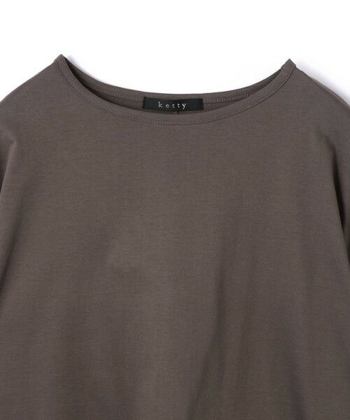 ketty / ケティ カットソー | 【機能するミニマル服】ポンチョTシャツ | 詳細26