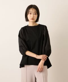 ketty / ケティ カットソー | 《予約販売》【機能するミニマル服】切替プルオーバー《接触冷感》