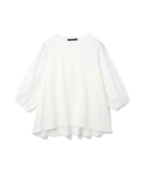 ketty / ケティ カットソー | 《予約販売》【機能するミニマル服】切替プルオーバー《接触冷感》 | 詳細6