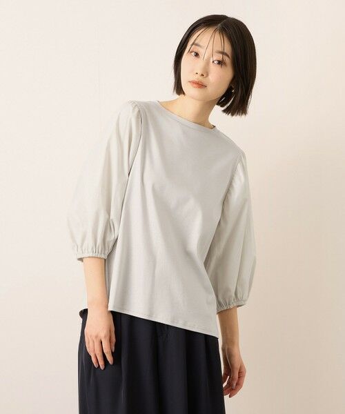 ketty / ケティ カットソー | 《予約販売》【機能するミニマル服】切替プルオーバー《接触冷感》 | 詳細14