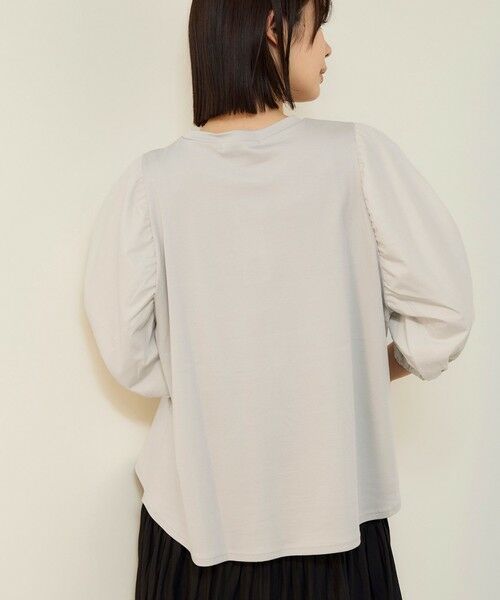 ketty / ケティ カットソー | 《予約販売》【機能するミニマル服】切替プルオーバー《接触冷感》 | 詳細18