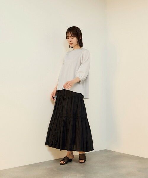 ketty / ケティ カットソー | 《予約販売》【機能するミニマル服】切替プルオーバー《接触冷感》 | 詳細21