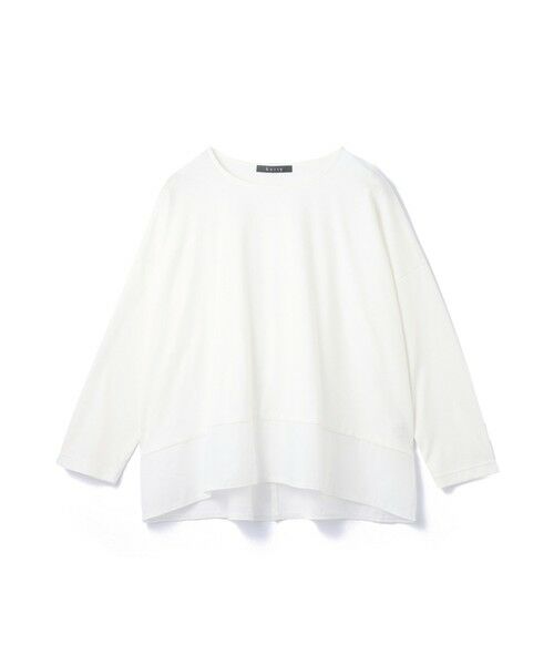 ketty / ケティ カットソー | 《予約販売》【機能するミニマル服】異素材プルオーバー 《接触冷感》 | 詳細6
