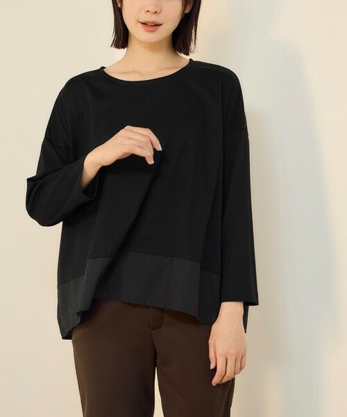 ketty / ケティ カットソー | 《予約販売》【機能するミニマル服】異素材プルオーバー 《接触冷感》 | 詳細7