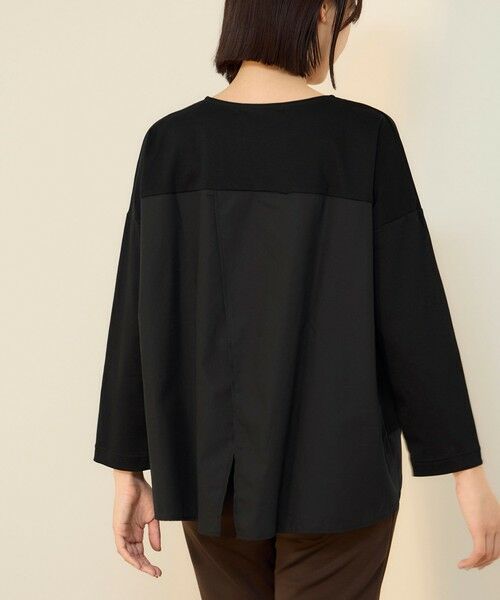 ketty / ケティ カットソー | 《予約販売》【機能するミニマル服】異素材プルオーバー 《接触冷感》 | 詳細9