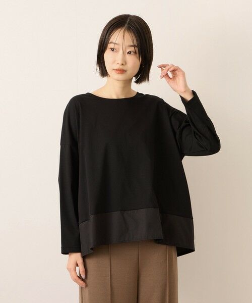 ketty / ケティ カットソー | 《予約販売》【機能するミニマル服】異素材プルオーバー 《接触冷感》 | 詳細10
