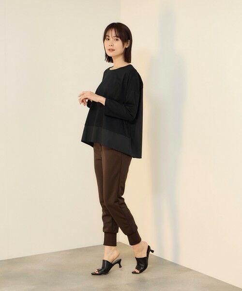 ketty / ケティ カットソー | 《予約販売》【機能するミニマル服】異素材プルオーバー 《接触冷感》 | 詳細12
