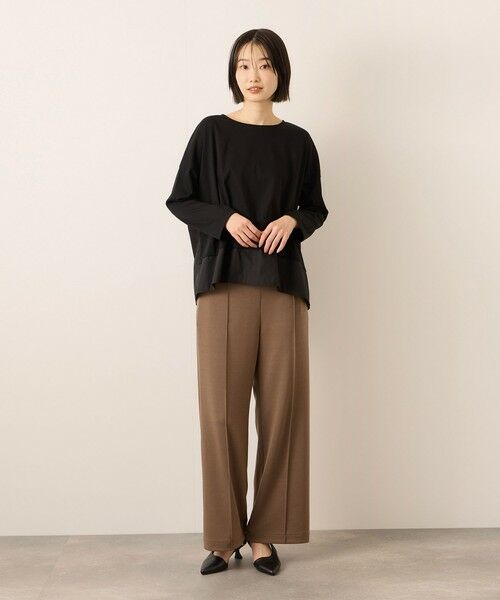 ketty / ケティ カットソー | 《予約販売》【機能するミニマル服】異素材プルオーバー 《接触冷感》 | 詳細13