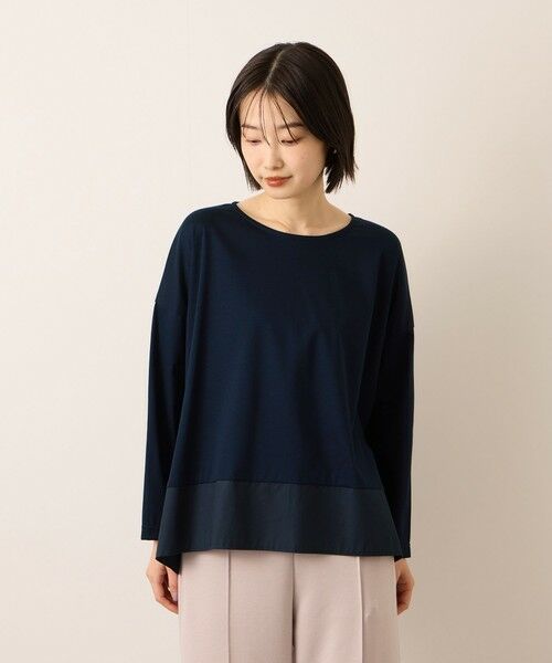 ketty / ケティ カットソー | 《予約販売》【機能するミニマル服】異素材プルオーバー 《接触冷感》 | 詳細17
