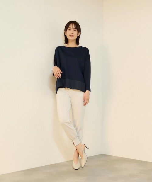 ketty / ケティ カットソー | 《予約販売》【機能するミニマル服】異素材プルオーバー 《接触冷感》 | 詳細18