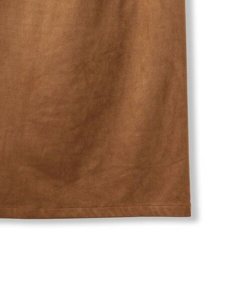 ketty / ケティ ミニ・ひざ丈スカート | ストレッチフェイクスウェードナロースカート | 詳細12