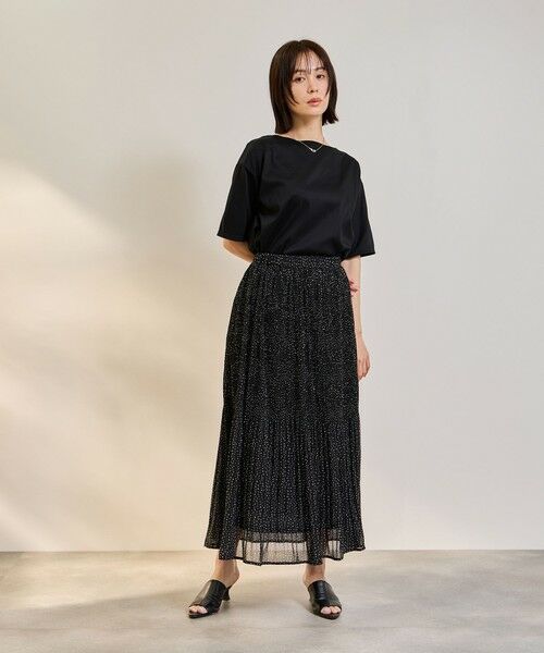 ketty / ケティ ミニ・ひざ丈スカート | ランダムドットマジョリカプリーツスカート | 詳細12