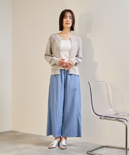 ketty / ケティ カーディガン・ボレロ | ミックスコイルクルーネックカーディガン | 詳細6