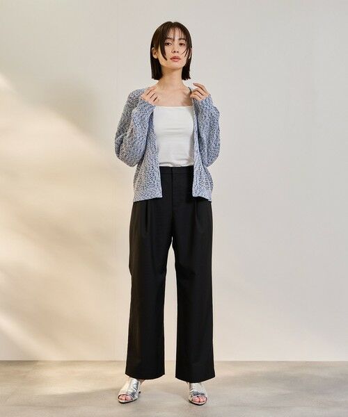 ketty / ケティ カーディガン・ボレロ | ミックスコイルクルーネックカーディガン | 詳細11
