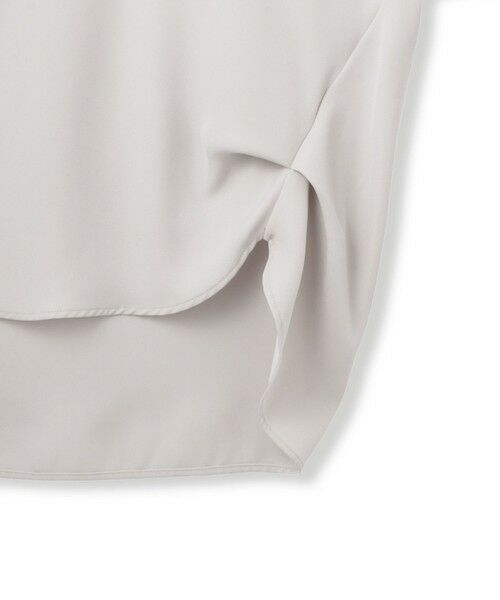 ketty / ケティ シャツ・ブラウス | ダブルバックサテンキーネックブラウス≪手洗い可能≫ | 詳細5