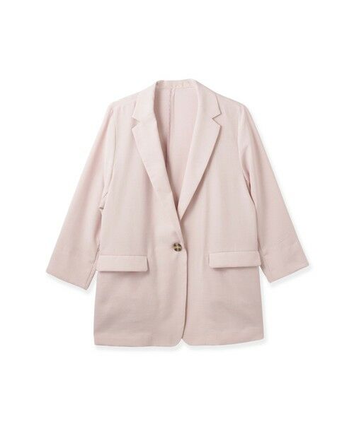 ketty / ケティ テーラードジャケット | タンブラーブッチャーテーラードジャケット（ピンク）