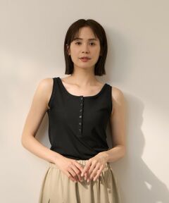 ketty / ケティ カットソー | コードダブルニットヘンリーN/Sカットソー