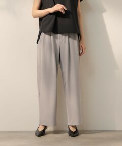 ketty / ケティ その他パンツ | 2WAYメランジツイルタックワイドパンツ