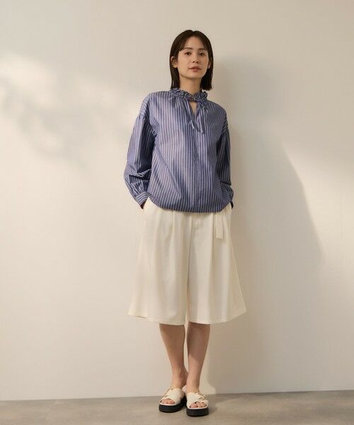 ketty / ケティ その他パンツ | 2WAYメランジツイルショートパンツ | 詳細1