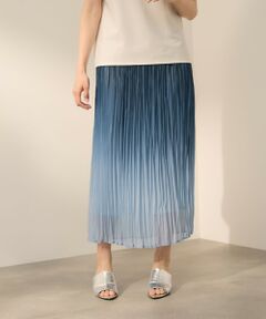 ketty / ケティ ミニ・ひざ丈スカート | シフォングラデーションプリーツスカート