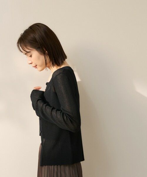 ketty / ケティ カーディガン・ボレロ | リネンフィールカーディガンキャミセット | 詳細2